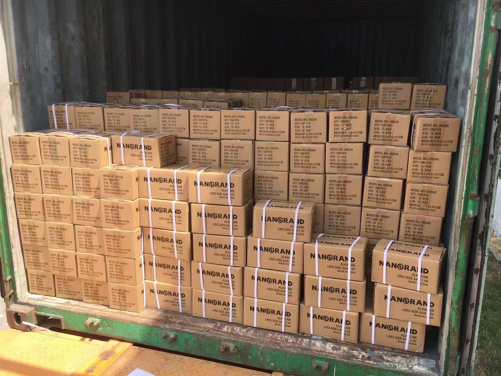 dry cell battery production line in our factory